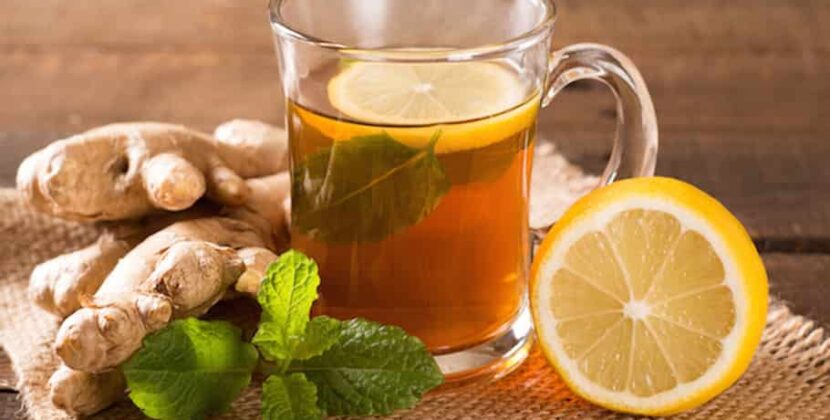 Lemon and Ginger Tea